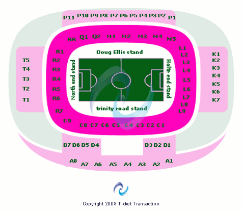 Villa Park Soccer Seating Chart